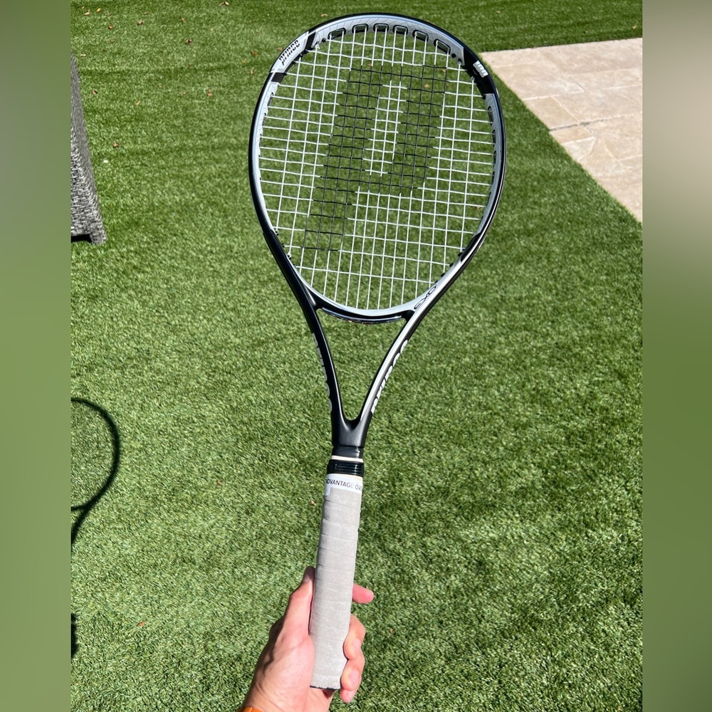 Prince EXO3 Warrior 100 Black and Silver Tennis Racket